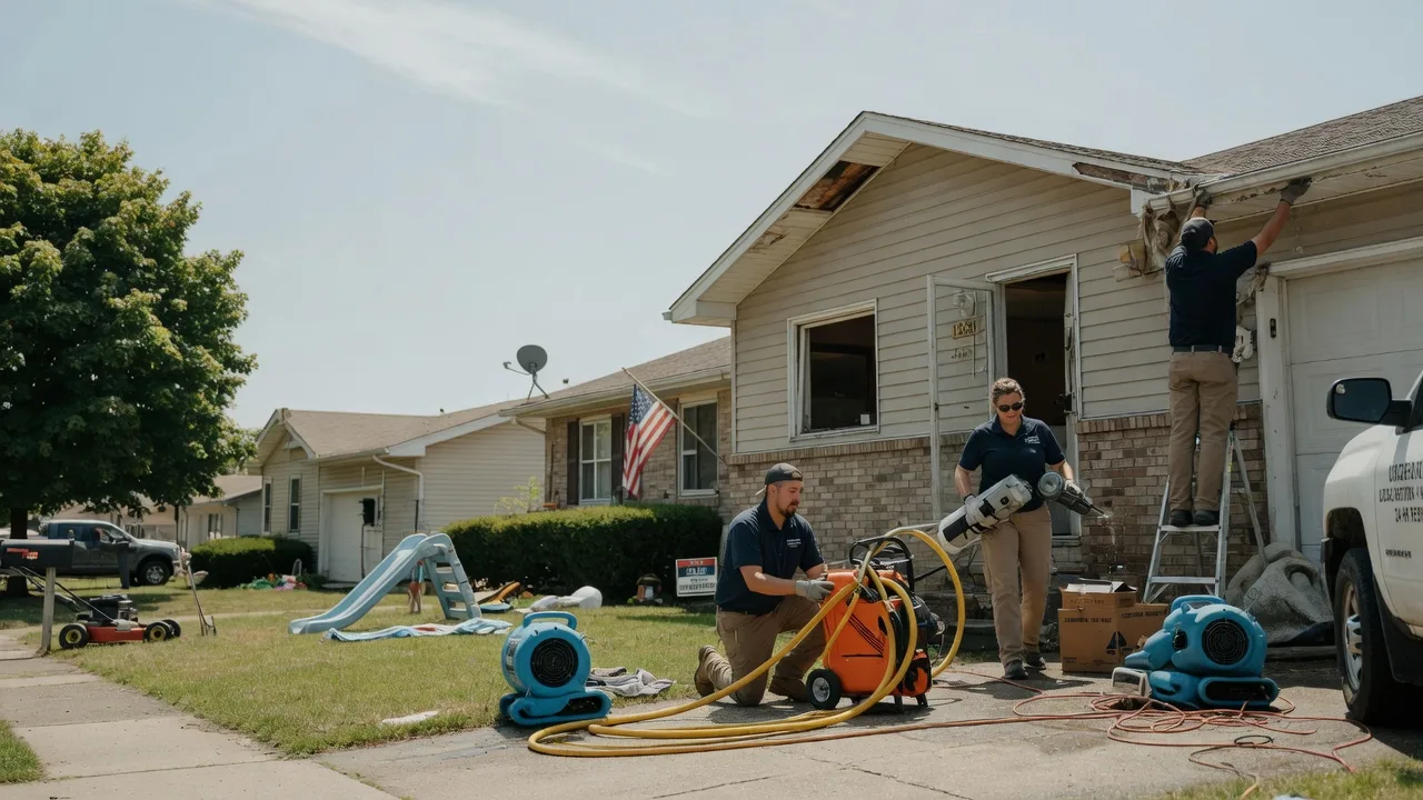 Water Damage Restoration in Plano, IL near me